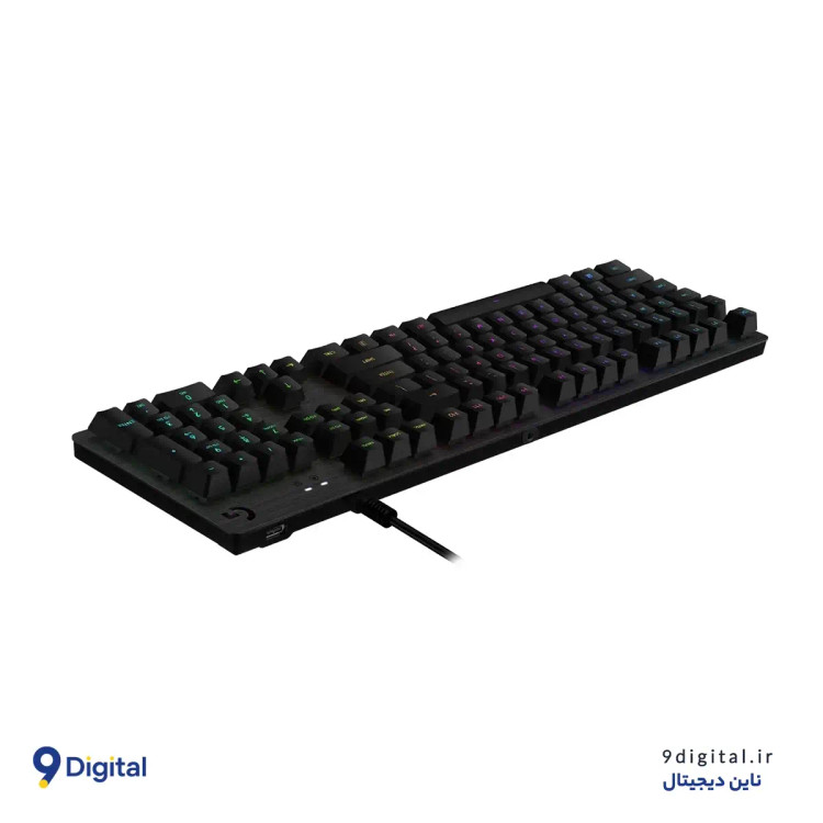 کیبورد گیمینگ مکانیکال لاجیتک G513 Carbon زاویه بالا